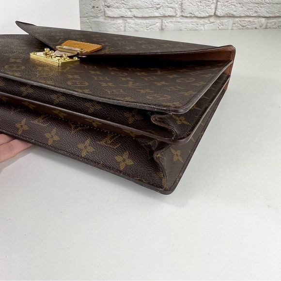 Authentic LOUIS VUITTON Monogram Briefcase   - Picture 11 of 16